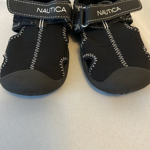 Boys nautical black shoes - Picture 7 of 8